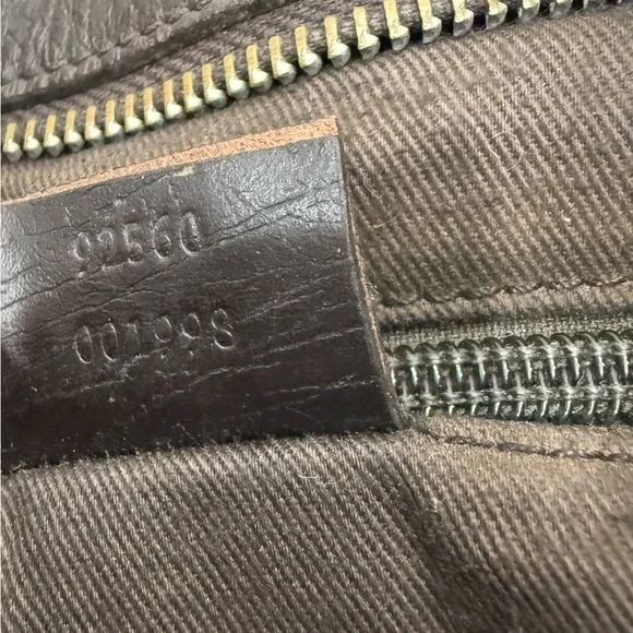 Gucci Beige and Dark Brown Monogram Messenger Bag - Picture 14 of 14